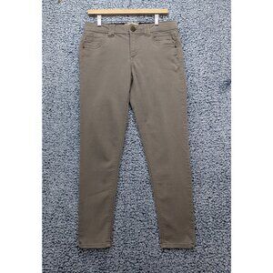 Democracy Skinny Crop Jeans Womens 8 Ab Technology Stretch Casual Light Brown